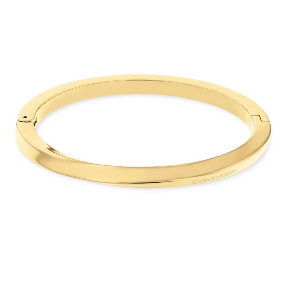 Calvin Klein Gold Bangle Bracelet